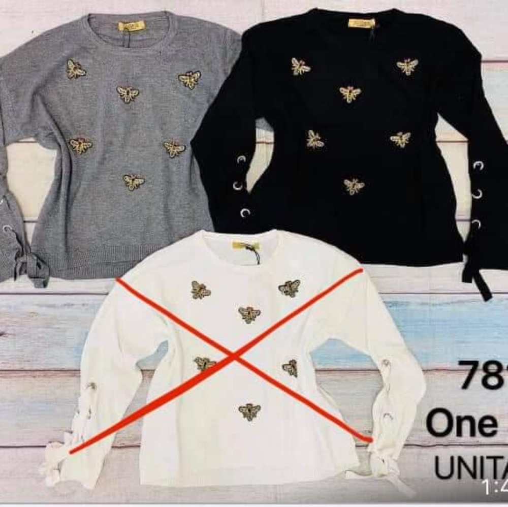 Vinizbena sweater cute sleeves